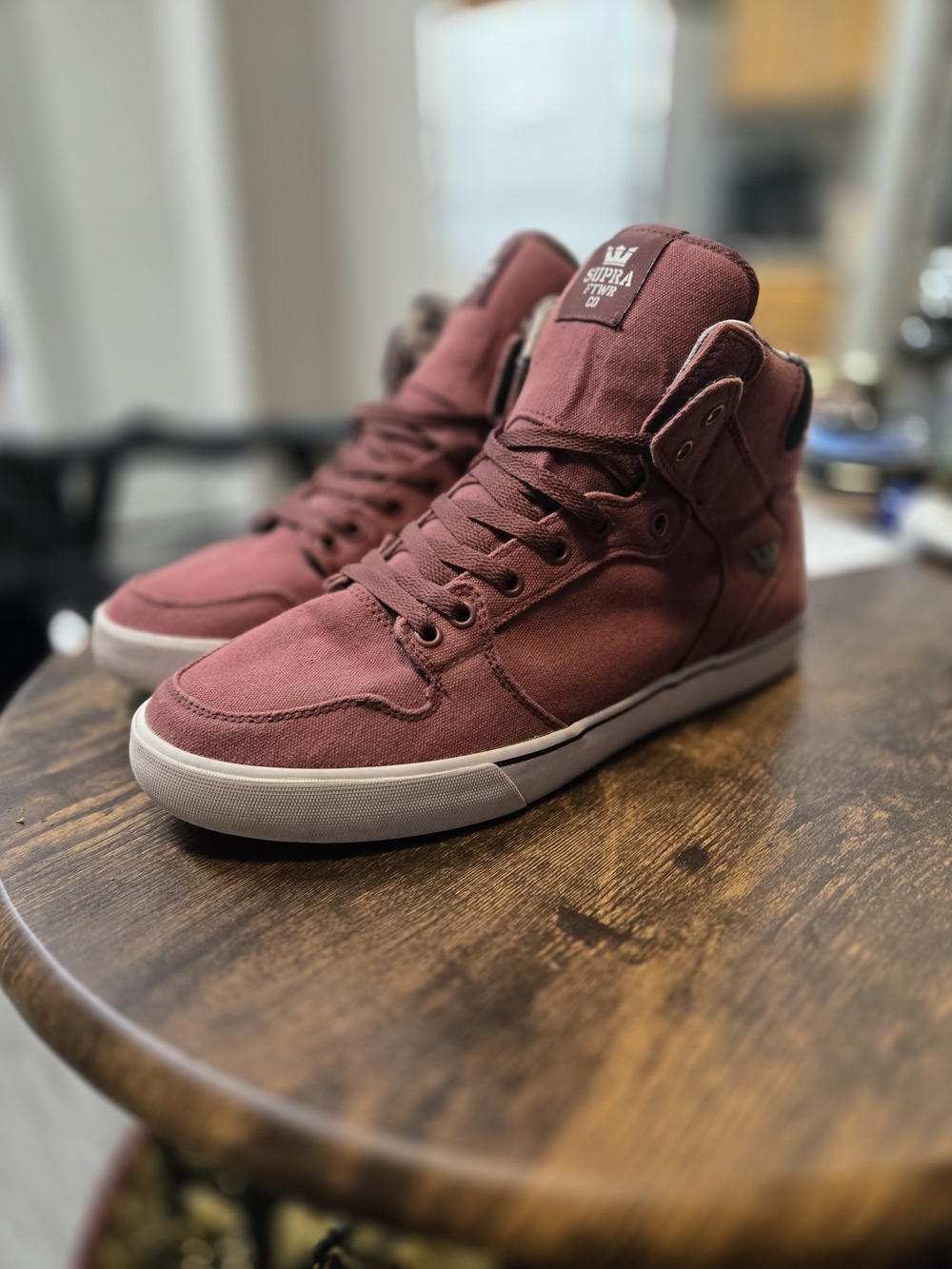 Supra Vaider | Burgundy, Size 12